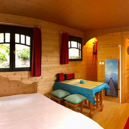 Millygite Roulotte - 4 Seasons Chalet-on-wheels Holiday home