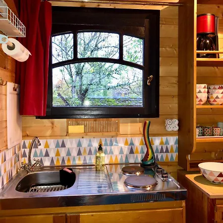 Millygite Roulotte - 4 Seasons Chalet-on-wheels *